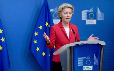 冯德莱恩称欧洲愿继续与乌美合作 强调安全保障重要性