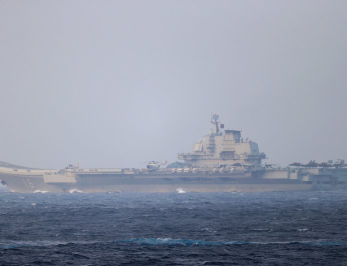 陸官媒秀錄音「演訓曾通報日艦」　嗆雷射照射指控是「自導自演」