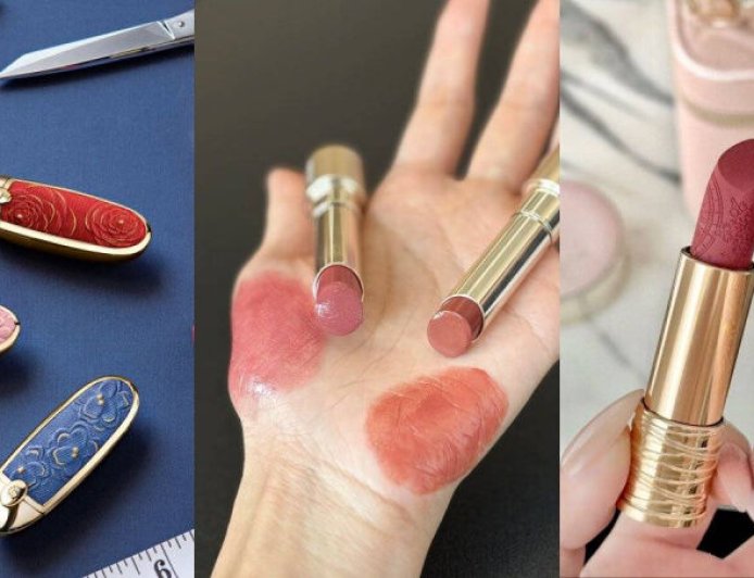 年底3大唇彩看到就想買！嬌蘭丹寧唇殼美如藝術品、RMK春季水光唇登場