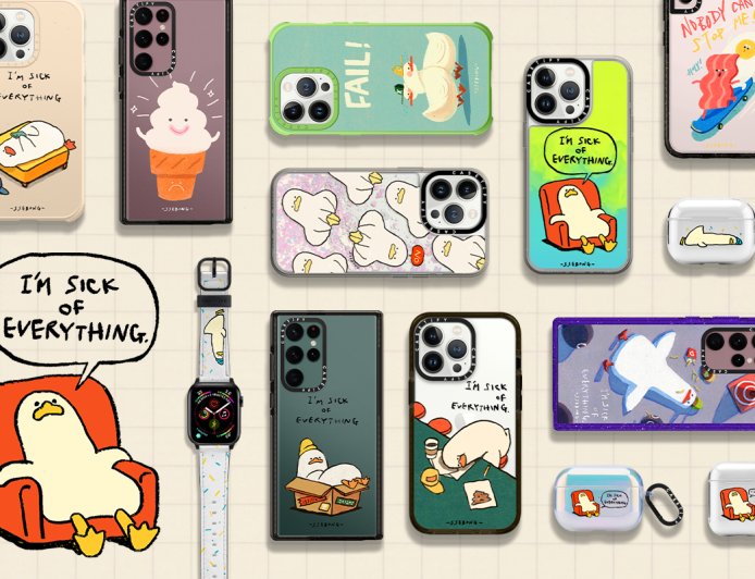 CASETiFY公布2025十大熱門藝術家系列　厭世療癒大家最愛