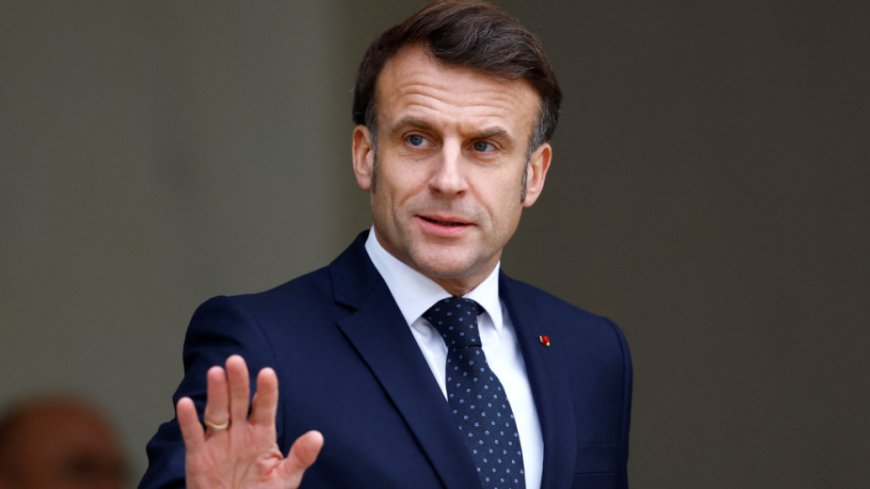 马克龙：只有乌欧参与才能达成俄乌“和平计划”