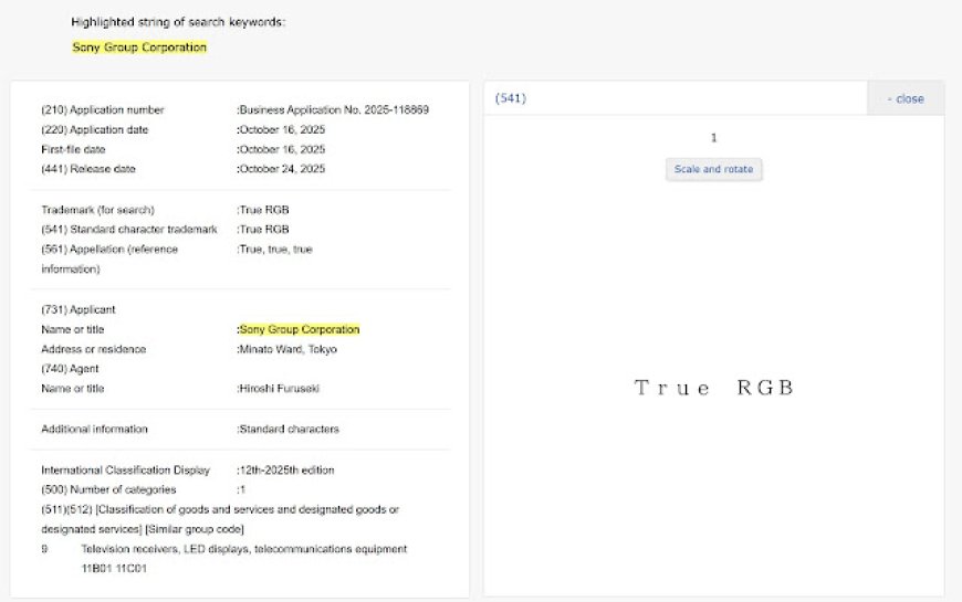 索尼 Bravia 9 II 旗舰 Mini LED 电视曝光：约 15000 控色分区 + 4000 尼特亮度