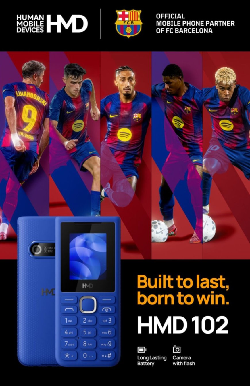 HMD 推出 100/101/102 功能手机：2G 网络、MicroUSB 充电接口，支持播放 MP3 音频