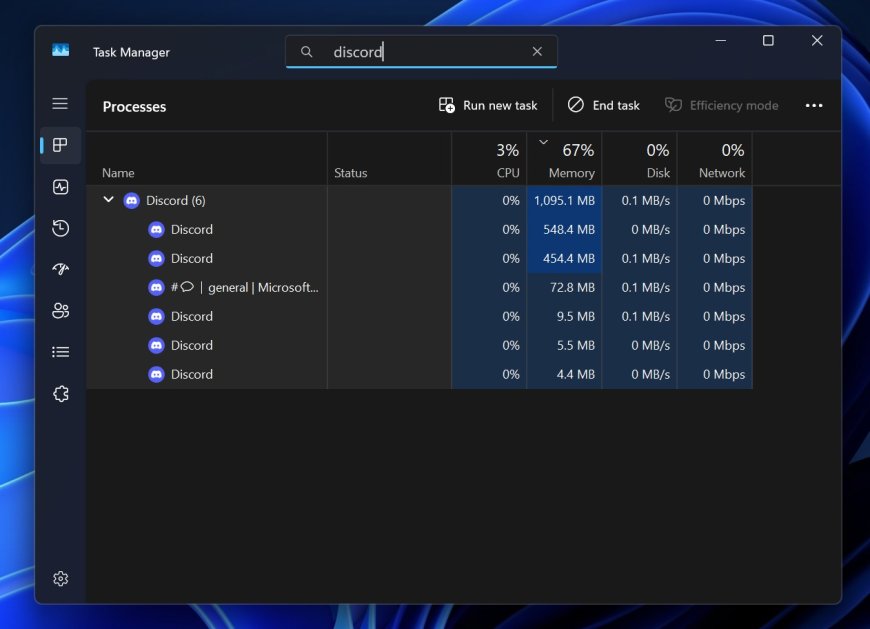 Win11 应用缩影：Electron 框架成“资源黑洞”，Discord 测试 4GB 内存熔断机制