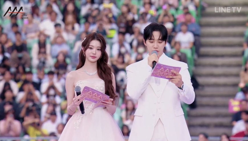 直擊／AAA開演！張員瑛嗲音中文開場：準備好了？李俊昊紳士拿水全被拍