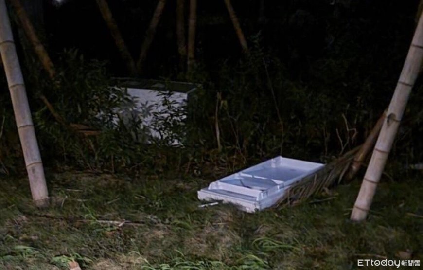 獨／大樓陽台掉下1台冰箱！重砸社區中庭　男嗆管理員：小心沒工作