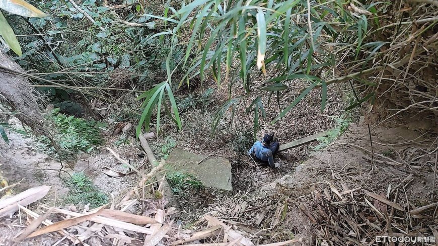 南投男失足墜崖！慘卡2層樓高邊坡　警消垂降驚險救人