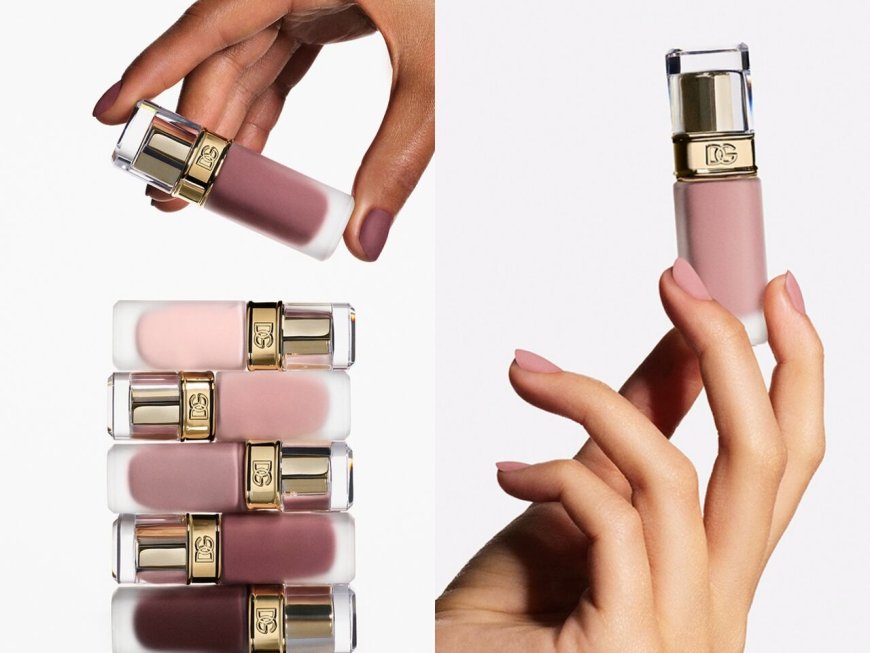 根本是「專櫃最美指甲油」！磨砂小方瓶搭配5種裸粉色仙爆