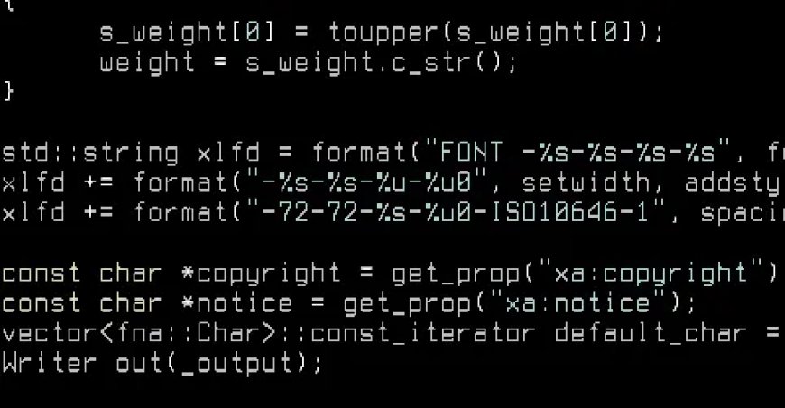 Linux 6.19 将新增控制台字体，进一步适配 HiDPI 高分屏笔记本