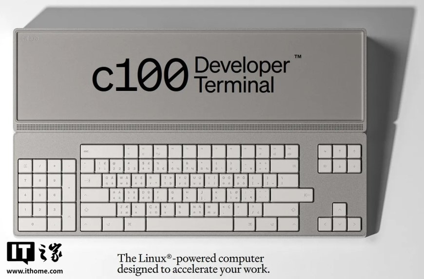 Caligra c100 开发者终端现身：AMD 锐龙 9 7940HS 处理器、96GB 内存，外观致敬 80 年代经典电脑