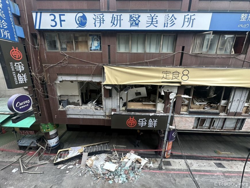 板橋府中商圈氣爆！拆除大隊及環保局進場　排除有安全疑慮構造物
