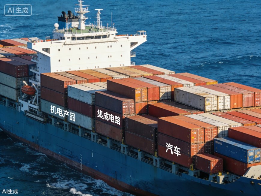 海关总署：前 11 个月我国机电产品占出口比重超 6 成，汽车 8969.1 亿元同比增长 17.6%