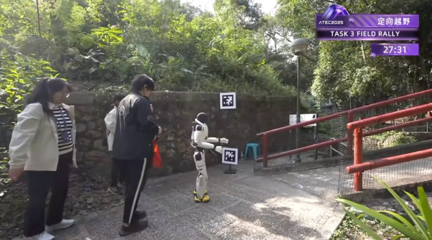 机器人集体到香港户外自主极限挑战，四足比人形强