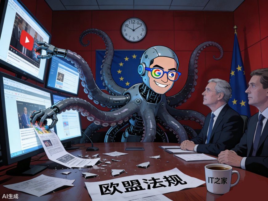 欧盟对谷歌启动新一轮调查，指控其滥用网络与 YouTube 内容训练 AI 模型