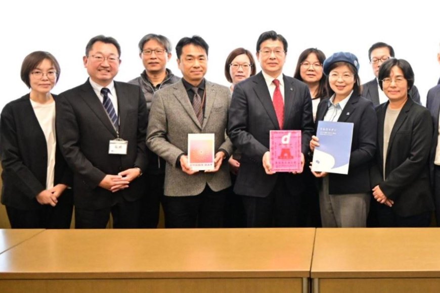 竹縣「日日當好」赴日參展 李安妤秘書長拜會墨田區公所 深化台日文化工藝交流