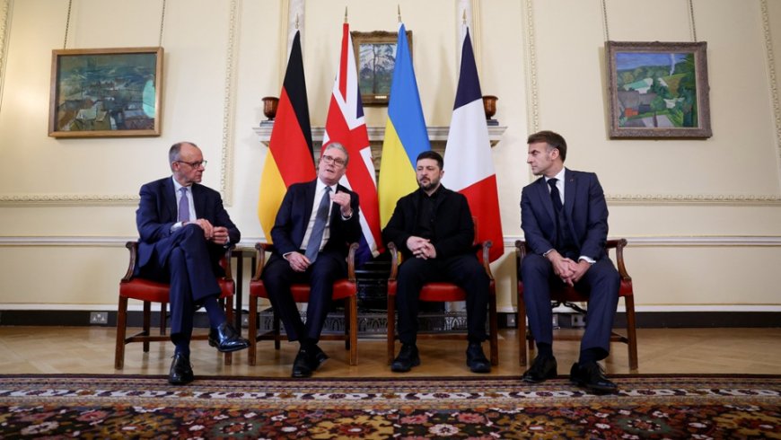 英法德乌领导人举行会谈 就对乌安全保障达成共识