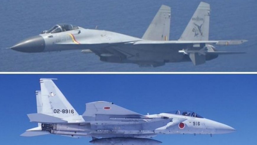 日媒：中国军机照射两次 一次52公里一次148公里