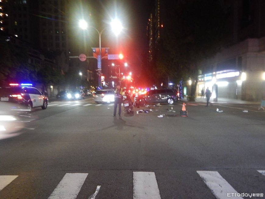 台中嚴重車禍1死1傷！女駕駛衝撞2機車「騎士拋飛慘死」