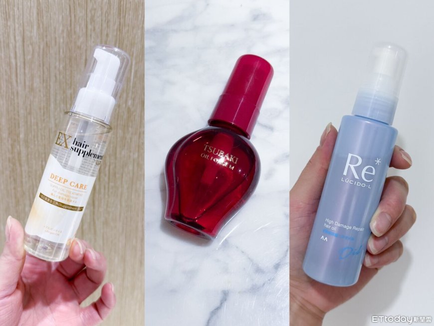 試開箱／開架髮油實測！「山茶花瓶」水感質地又高CP值