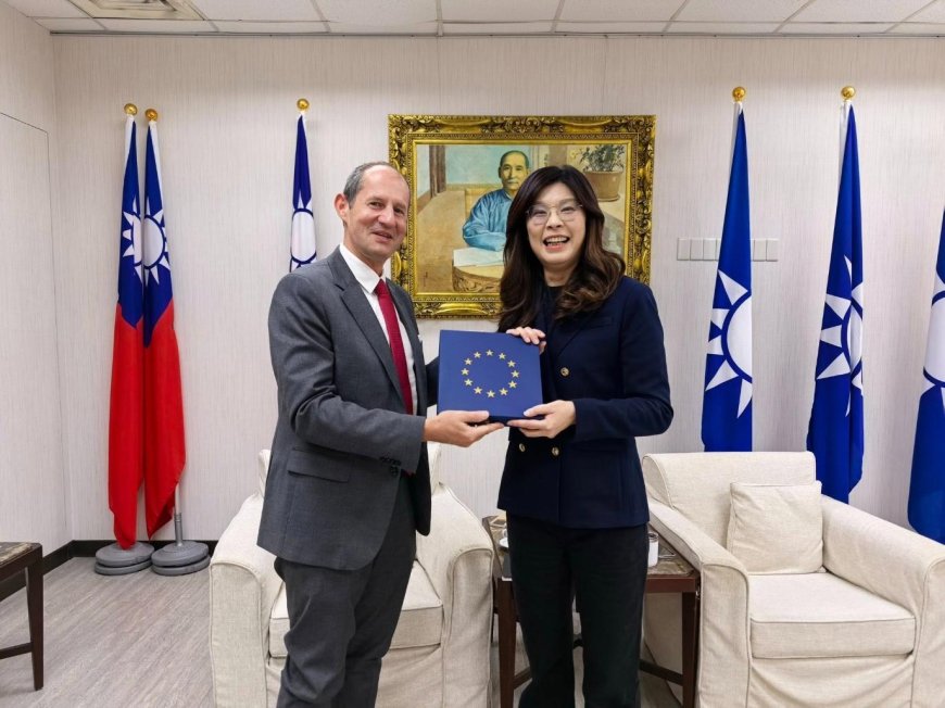 鄭麗文向歐洲駐臺代表告狀「中國三張門票說」　批「萊爾校長」再度啟動抹黑供應鏈