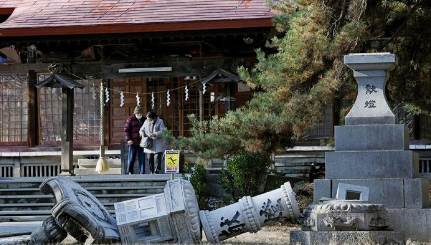 日本东部海域再发生地震，引发局部海啸波最高可达1米