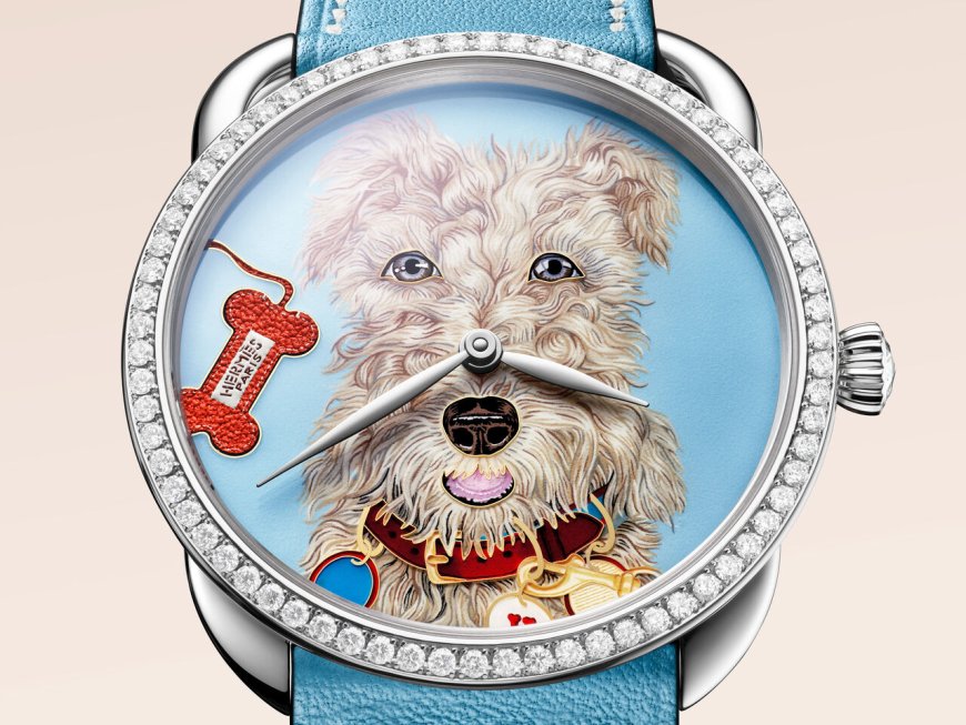 風Luxury／愛馬仕小狗工藝錶萌翻　彎彎笑眼讓人融化