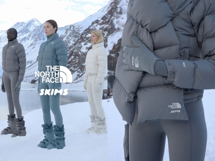 The North Face聯手SKIMS話題聯名在台開賣！極簡色修身機能服一次看