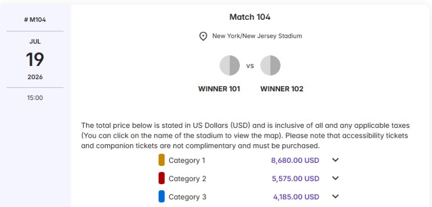 世界杯官方票价震惊球迷 国际足联被指榨干粉丝热情