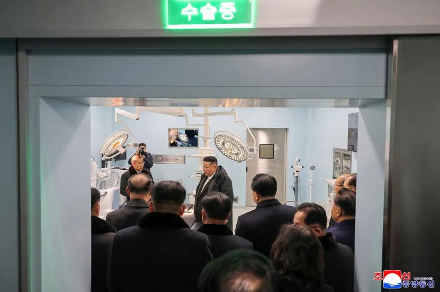 朝鲜第二家地方医院竣工 金正恩表示满意