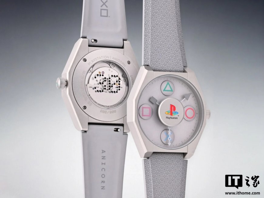索尼 PlayStation 推出 30 周年纪念机械腕表，限量 300 支