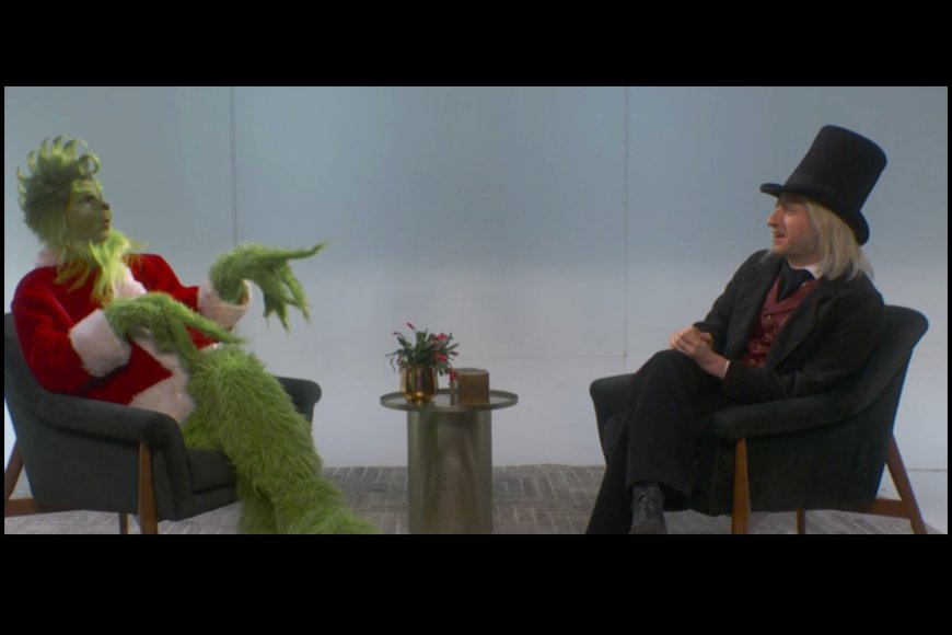 ‘SNL’ Parodies Variety’s Actors on Actors Series With Holiday Characters Edition, Featuring The Grinch, Scrooge and Rudolph