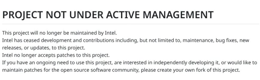 英特尔悄然停止维护开源 Gaudi 用户空间驱动代码