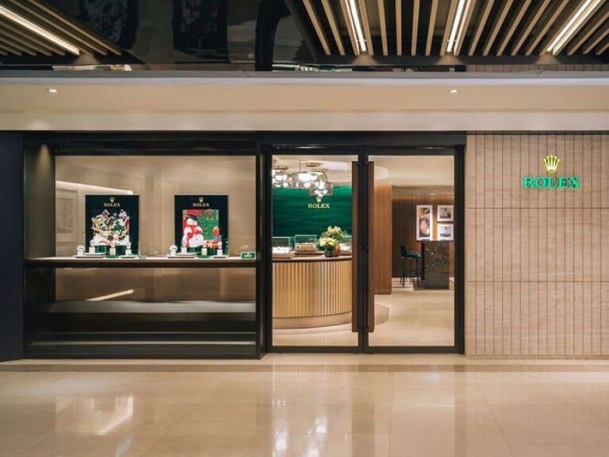 勞力士80坪大店落腳麗晶精品　機芯牆太美、鑑賞舒適度大升級