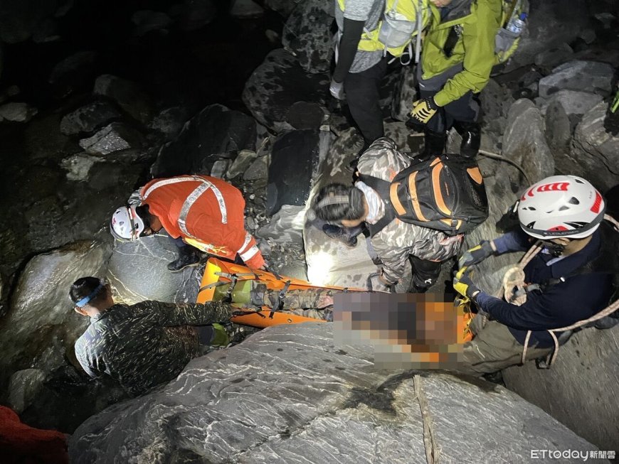 台東山友獨攀加鹿溪山域「摔傷受困」　救難隊搜索5小時終於找到人