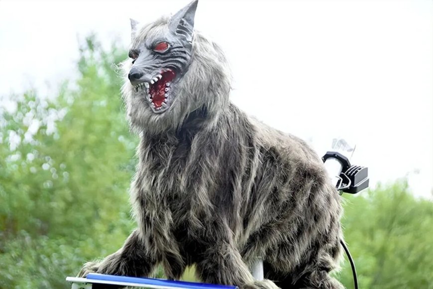 日本多地用“机器狼”驱赶熊 眼睛闪着红光，随机发出90分贝噪音