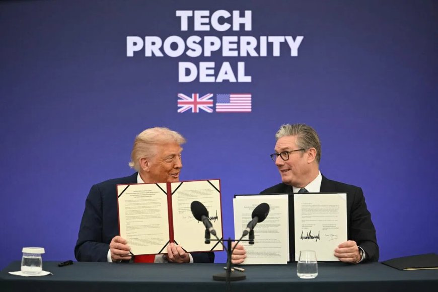 美国暂停执行与英国达成的科技繁荣协议