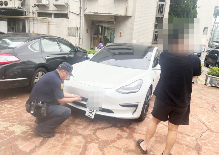 難逃AI法眼！特斯拉掛「真號假牌」、賓士掛「假試車牌」被抓