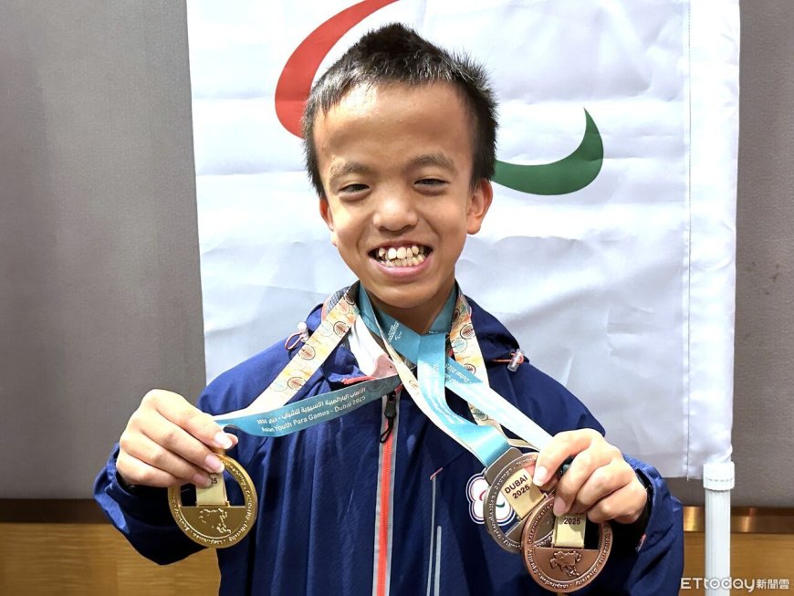 三色獎牌一次集滿！林家翔亞帕青大豐收、獲部長李洋親打氣