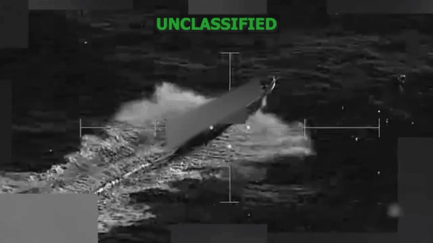 Lethal US strike sinks narco-terrorist vessel along major Pacific drug route, Pentagon confirms