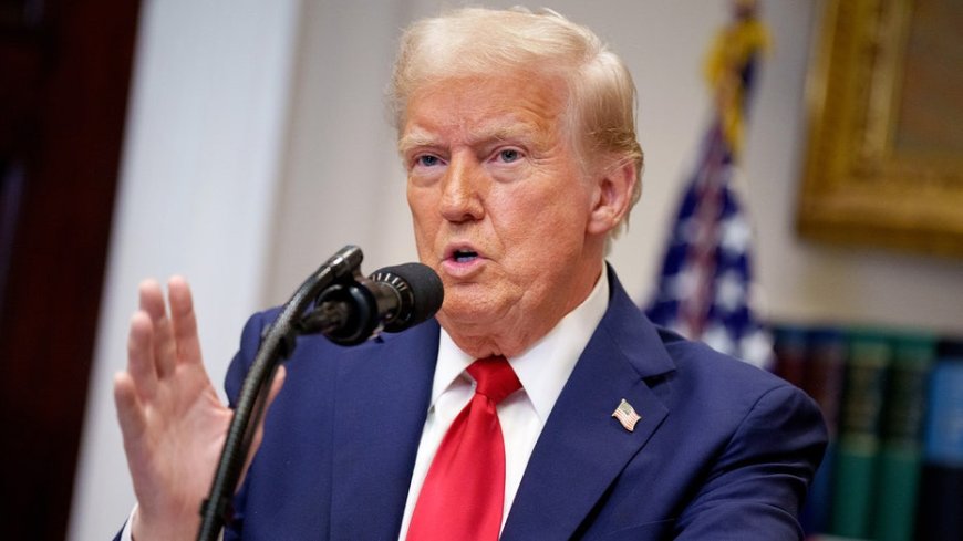 Trump set to address the nation in primetime White House speech as Americans report economic squeeze