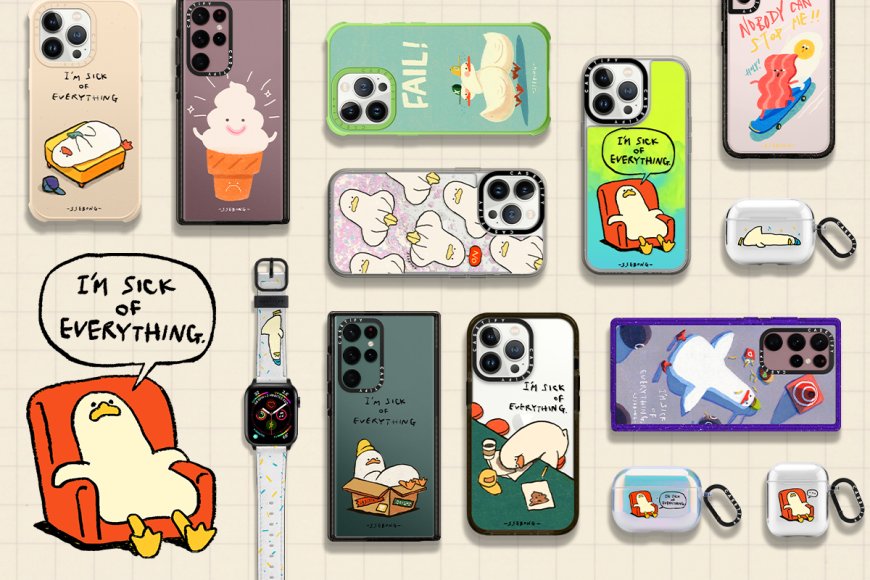 CASETiFY公布2025十大熱門藝術家系列　厭世療癒大家最愛