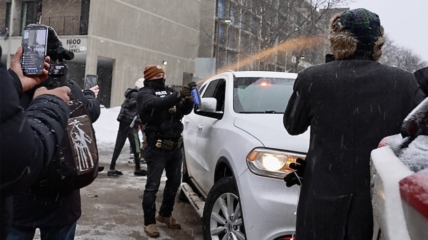 Minneapolis police chief blasts ICE after agent seen dragging woman through street, kneeling on her back