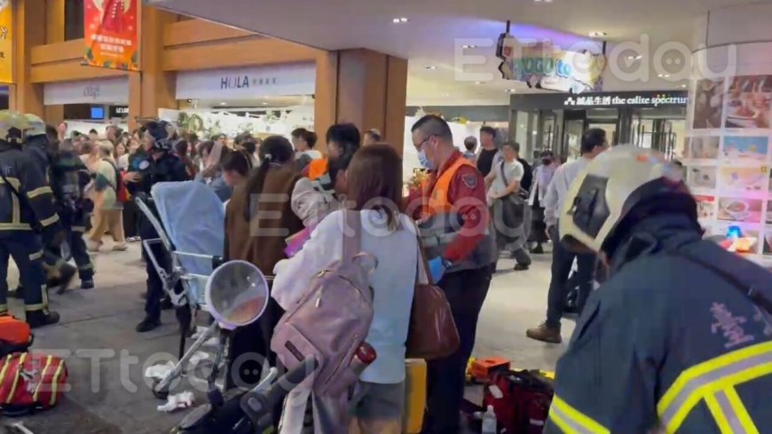 快訊／北車煙霧彈男「恐攻式砍人」已釀10傷！　中山站現場曝光