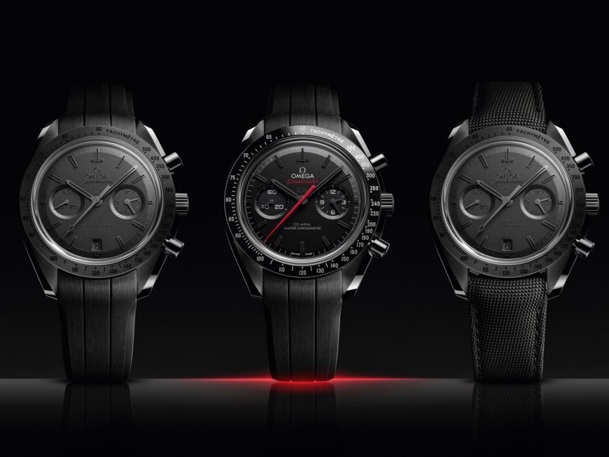歐米茄月之暗面錶全面進化　紅指針、灰陶瓷款超夯