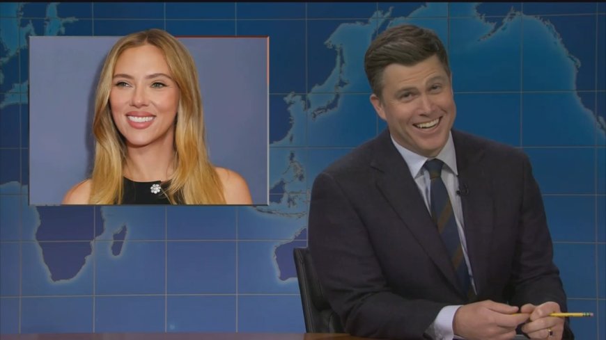 Michael Che Makes Colin Jost Insult Wife Scarlett Johansson in ‘SNL’ Joke Swap: ‘B—- You Having a Hot Flash’
