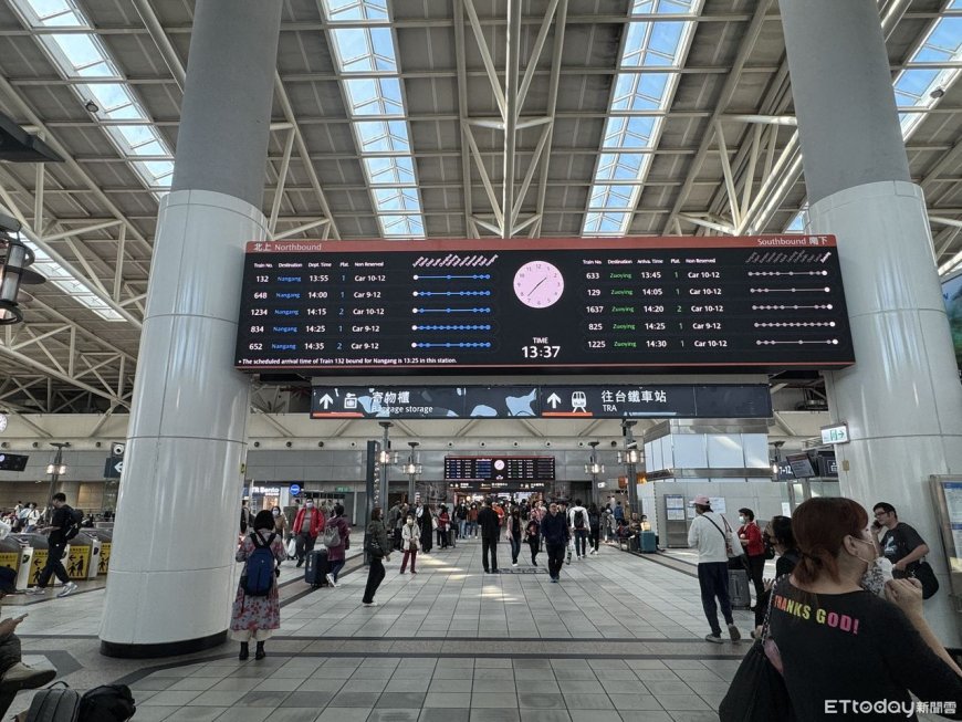 快訊／高鐵列車疑有爆裂物！高鐵144車次左營站突延誤10分鐘發車