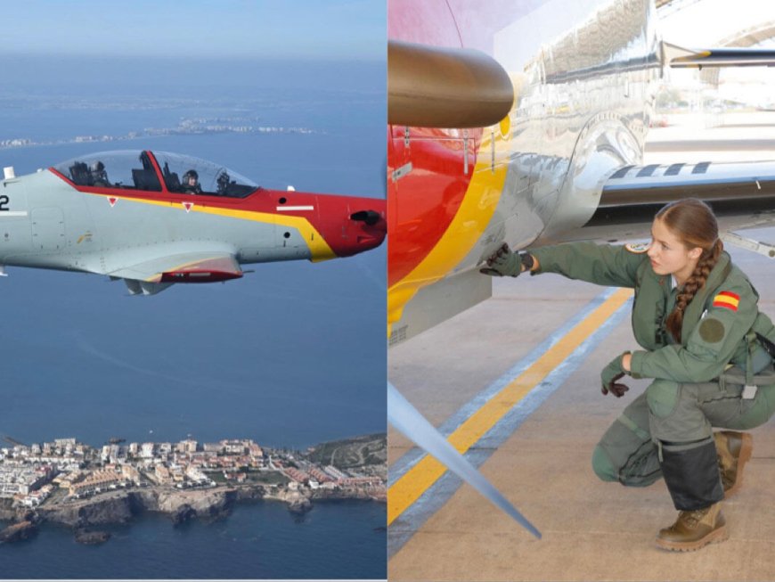 西班牙未來女王允文允武　20歲完成空軍單飛任務