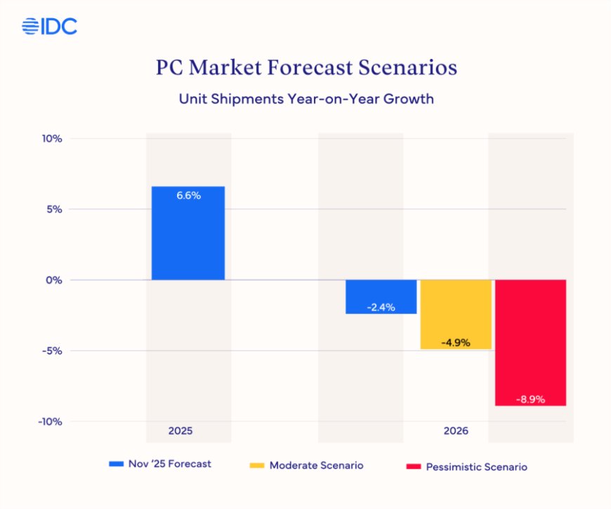 IDC预料明年电脑价格将大涨15-20%