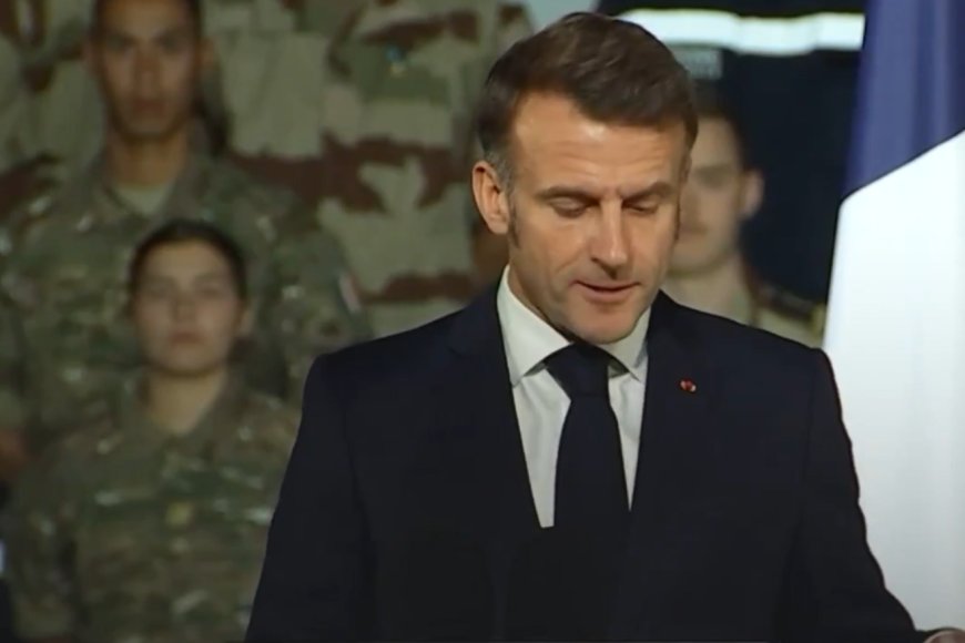 馬克宏公布法國啟動建造新航母　2038年取代「戴高樂號」