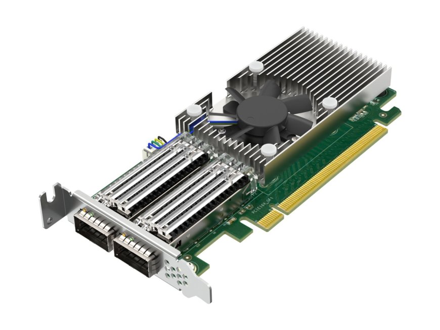 QNAP 威联通推出双口 100GbE 规格 PCIe AIC 有线网卡 QXG-100G2SF-BCM